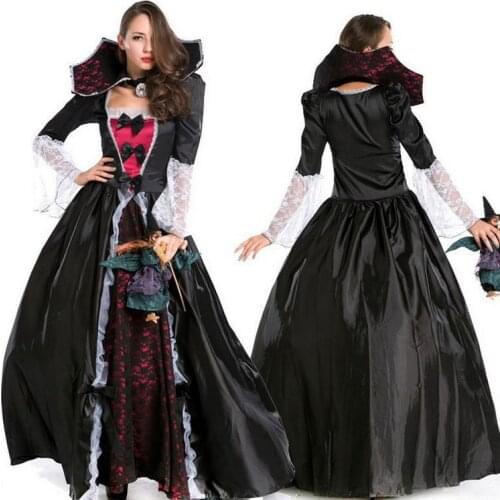 White Snow Princess Witch Cosplay Apparel Witch Queen Queen Anime character costume dress