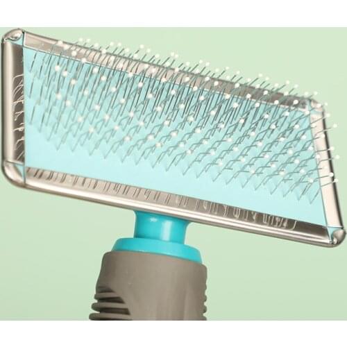 Cat and Dog general Massage comb Plastic Handle Wire Brush