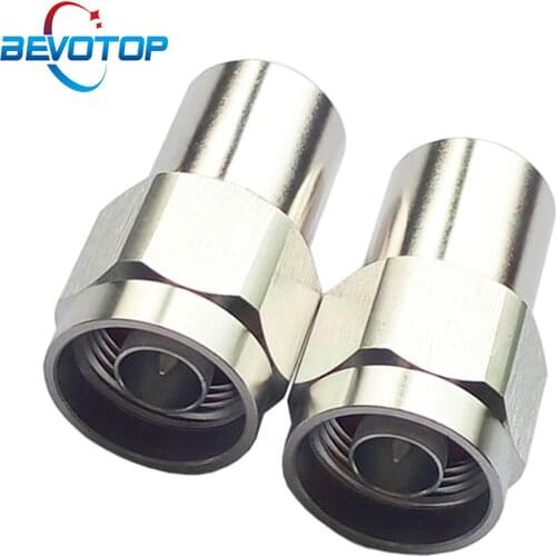 2W N Male Plug RF Coaxial Termination Dummy Load 3GHz /6GHz 50ohm Nickel Plated RF Accessories