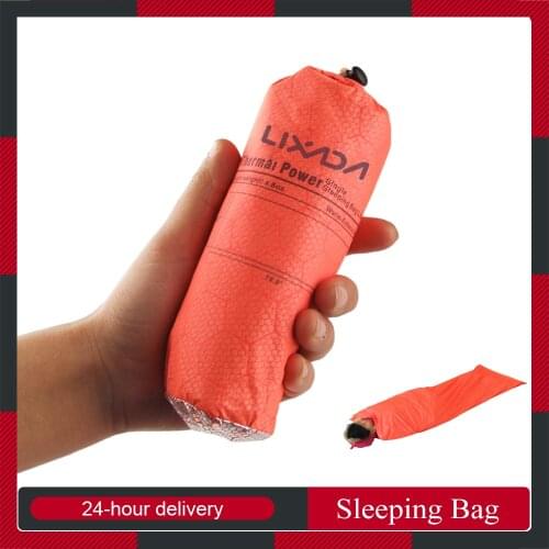 200 * 72cm Mini Ultralight Width Envelope Sleeping Bag For Camping Hiking Climbing Single Sleeping Bag Keep You Warm + Pouch