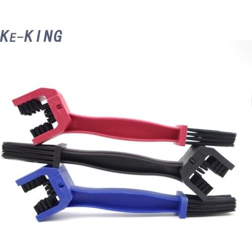 Cycling Motorcycle Bike Chain Clean Brush Gear Grunge Brush Cleaner FOR Honda VTX CB500F DIO 27 dio 34 CB400 CB 500 VFR1200F