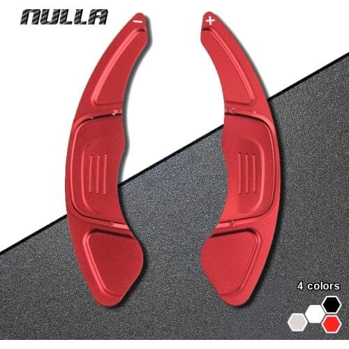 NULLA Aluminum Steering Wheel Shift Paddle Extension Shifter Replacement For VW Golf7 Golf 7 GTI R MK7 Scirocco 2015 Accessories