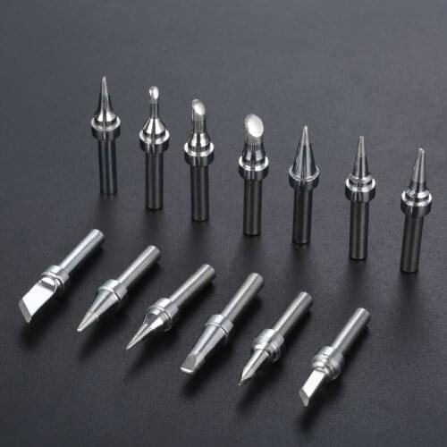 13Pcs/Set 31mm 200M-T Series High-Frequency Soldering Station Solder Iron Tip Welding Tips for Quick 203/204 Hakko Bakon Atten