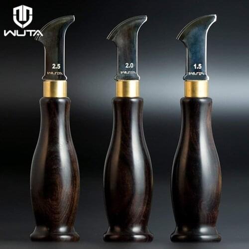 WUTA High Quality Leather craft diy tools Edge Creaser Stainless Steel Edge Decorate Line Leathercraft Tools