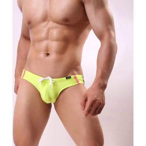 Y175 summer sexy low waist swimsuits men hot gay bikinis swim briefs men swimwear swim trunks bathing suits beach board swimwear