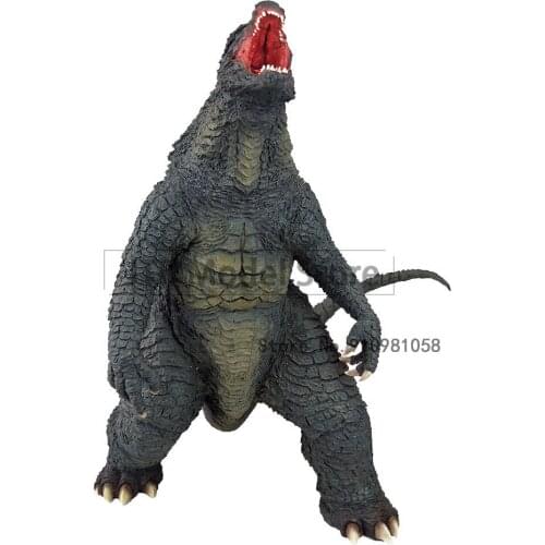 Godzilla Movie Figure Flame Radiation Dinosaur Toys Monster Big Ornament Oversized Statue About 53CM Handmade Model Figma Gift