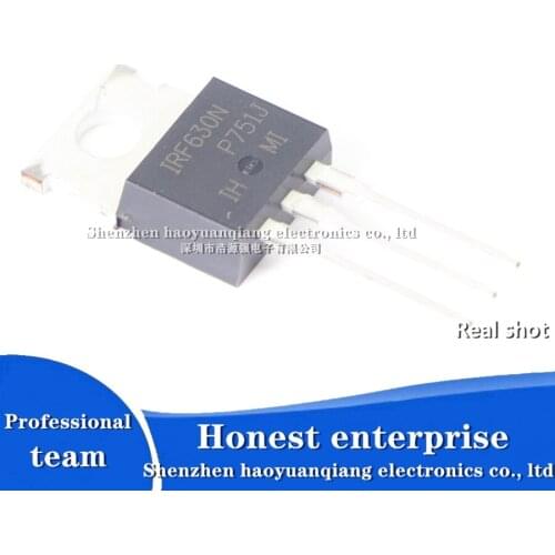 5PCS IRF630NPBF IRF360N TO-220 N-channel 200V/9.2A in-line MOSFET
