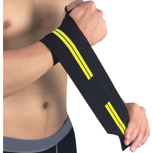 1 Piece High Elastic Sports Safety Bandage Nylon Wrist Support Breathable Professional Wrist Sprain Booster Wristband