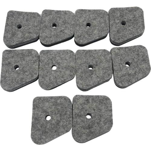 10Pcs Air Filters Fit for Stihl FS90 FS100 FS110 FS130 4 Mix trimmer Engine Replace Part Number 4180 120 1800
