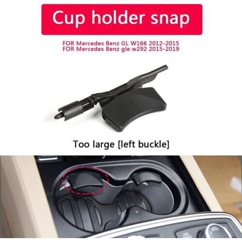 Car Console Beverage Water Cup Holder Fixing For Mercedes-Benz ML-Class GL-Class W166 GLE-Class W292 GLS-Class Auto Accessories
