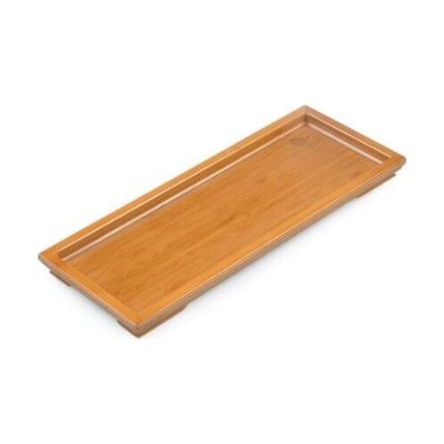 Bamboo tea tray drawer type tea set drainage tea tray tea table household