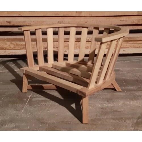 Iroko wood outdoor chair, MarcoSallis,perfect for your pool, garden or terrace, made in Spain