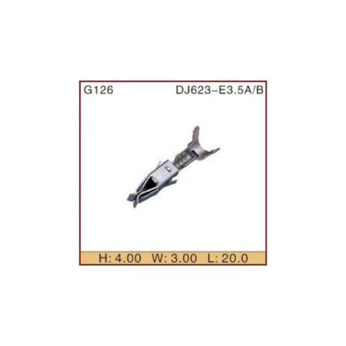 DJ623-E3.5 car splices wire terminal Crimp terminal Non-insulated auto electrical female terminal