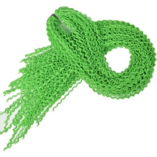 Long Curly Box Braids Zizi Braids Crochet Hair Bundles Synthetic Hair Extensions Braiding Hair Blonde For Women For Kids Black