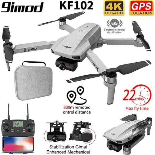 Good Quality KF102 GPS Brushless Motor 4K HD Camera Anti-Shake Foldable RC Drone Quadcopter