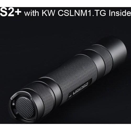 Powerful Flashlight Convoy S2 Plus with KW CSLNM1.TG Linterna Led 18650 Flash Light Camping Fishing Lamp Zaklamp Mini Latarka