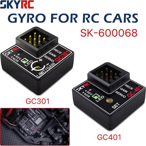 SKYRC GC301 4-8.4V Mini Gyro Sensor Gyroscope for RC Car Drift Racing Car Steering Output Corrective Integrated Compact