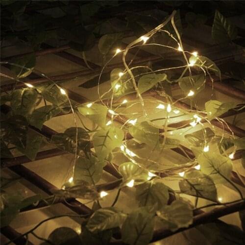 Christmas Tree Fairy Light Chain Led String Garland Waterproof Home Garden Party Outdoor Holiday Decoration