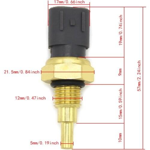 Radiator Fan Thermo Switch For Honda CTX1300 2014 CMX300 Rebel FES125 S-Wing FES150 Pantheon FJS400 Silver Wing FJS600 FSC600