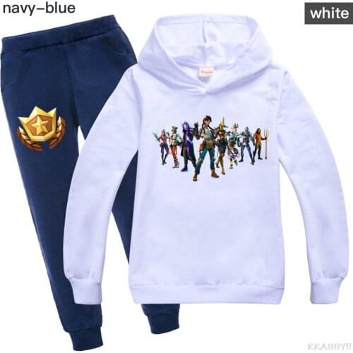 Fortnite Boys Hoodie Kids Boys and Girls Long Sleeve Hooded Sweatshirts Childrens Hoodies Clothes