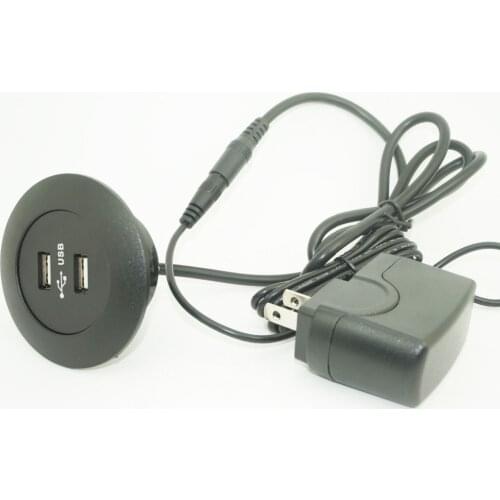 Universal - 110V 220V Power Socket USB Charging Ports Connection For Furniture flush mount