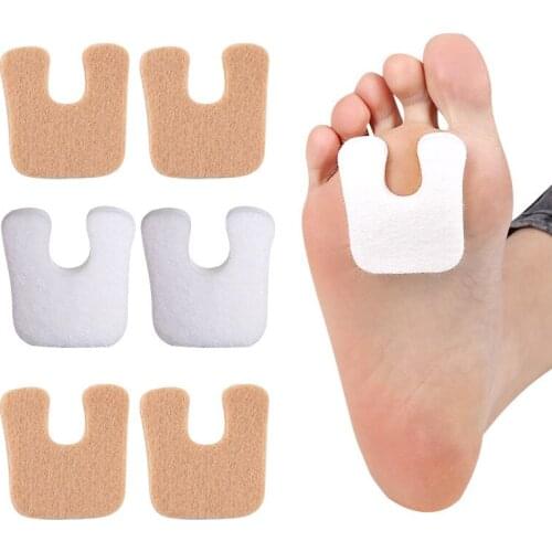 Wool Felt Shoe Pad Inserts Multifunctional Shoes Sticker Corn Paste Calluses Blisters Anti-abrasive Foot Stickers Pad