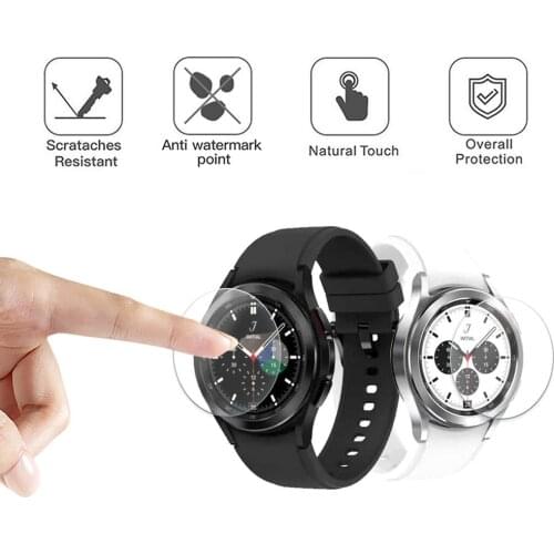 Tempered Glass Screen Protector Watch Full Coverage For Galaxy Watch4 Film Accessories