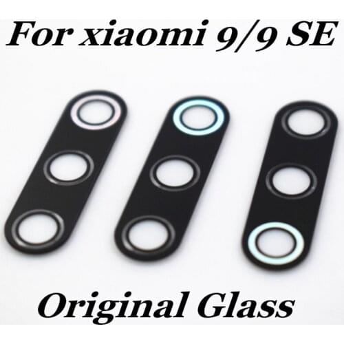 100 pieces Original Rear Back Camera Glass Lens Cover For xiaomi 9 for xiaomi 9SE replacement Repair Spare Parts MIXUEWEIQI