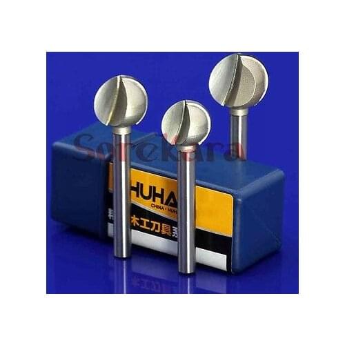 6x20mm 6x18mm6x14mm 6x12mm 6x10mm 6x8mm 3x8mm 3x6mm Long Wood Round Engraving Router Bits CNC Bits Carving Tools For Woodworking