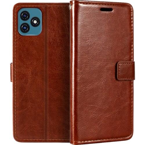 Case For Blackview Oscal C20 Wallet Premium PU Leather Magnetic Flip Case Cover With Card Holder And Kickstand For Oscal C20