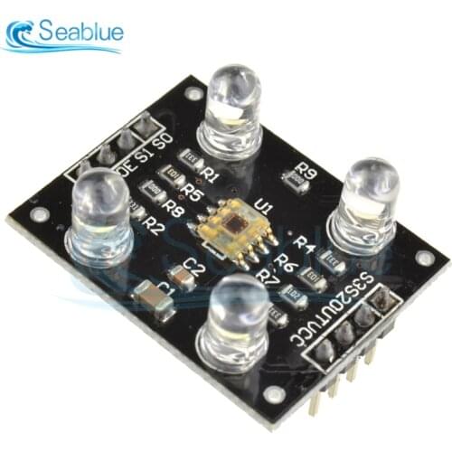 DC 3V-5V TCS230 Color Recognition Sensor TCS3200 Color Sensor Color Recognition Module For Arduino DIY Module