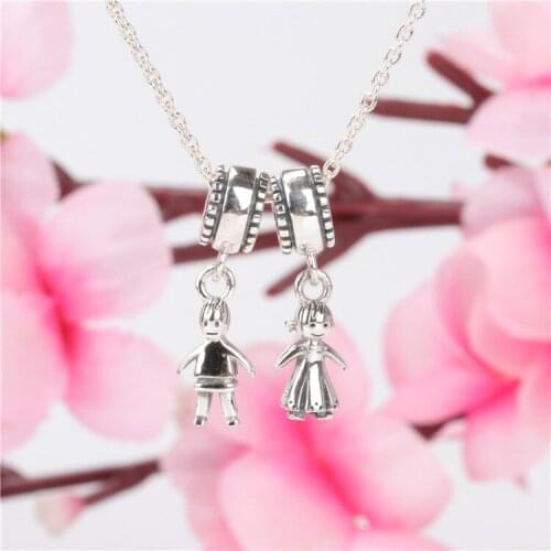 S925 Sterling Silver Childrens Beads Boys And Girls Pendant String Decoration Diy Bracelet Accessories