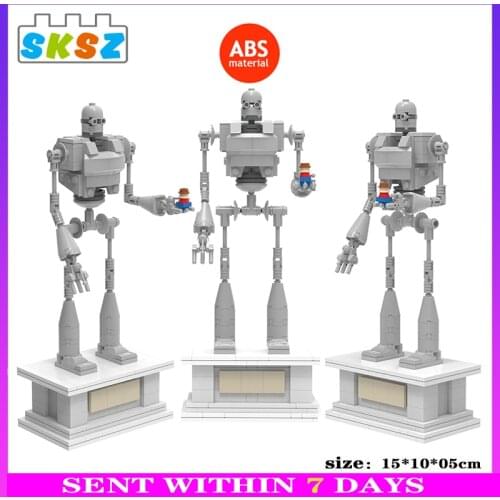 274PCS Anime Figures Giant Robot Model Fit The Iron Robot Assembly City Action Figures Building Blocks Bricks Boys Gift for Kids