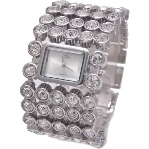 GDFSY Women's Rectangular Watch