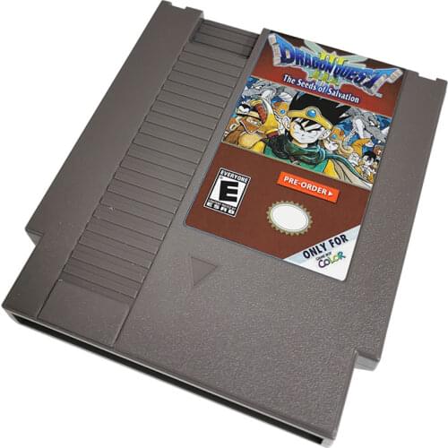 Dragon Warrior III-Game Cartridge For NES Console 72 Pins 8bit Single card
