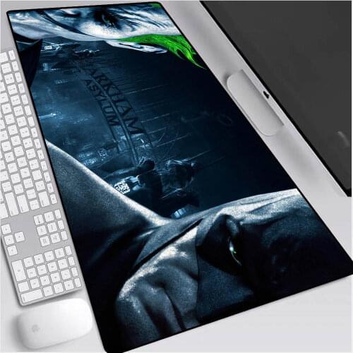 Mairuige Lock Edge Gaming Mouse Pad By Lol Csgo Gamer Xxl 90x40MM Movie Clown PC Custom Large Computer Desk Mat Rubber Non-Slip