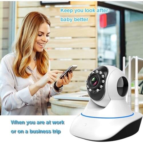 IP Baby Surveillance Camera Baby Monitor Home Security Camera Crying Baby Surveillance WIFI Wireless TV Video Surveillance Camer