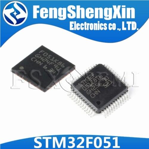 10pcs 100% New STM32F051C8T6 STM32F051K8U6 STM32F051R8T6 STM32F051K6U6 STM32F051K6T6 MCU
