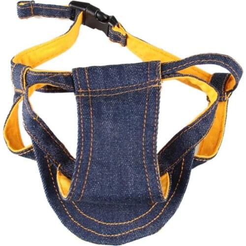 Pet Fashion Dog Cat Denim Adjustable Sun Protection Travel Baseball Cap Hat