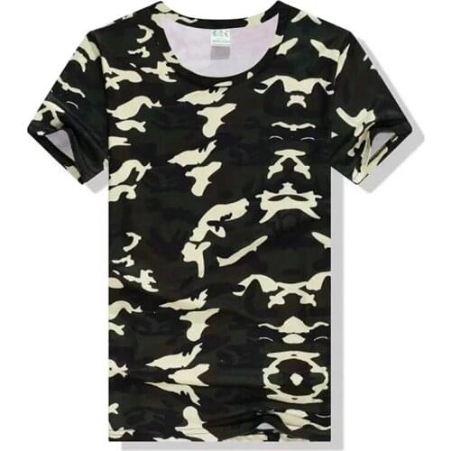 Mens Camouflage Clothing Top Short Sleeve O-Neck Casual T Shirt Women 2019 Summer Leisure Tshirt Men Tops Tees S-3XL