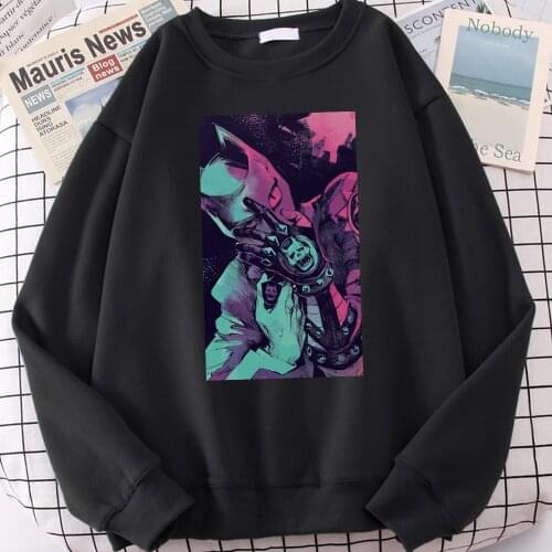 Killer Queen Jojo Bizzare Adventure Men Sweatshirt New Arrival Hoodie Fashion Casual High Quality Sportswear Streetwear