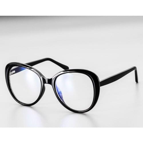 Veshion Plastic Titanium Round Anti-blue Light Glasses Frames Retro Ultralight Men Women Optical Fashion Computer Glasses