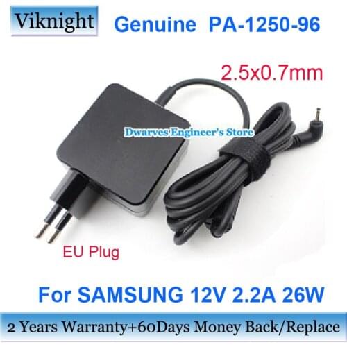 Genuine 12V 2.2A 26W power supply Adapter For Samsung Xe500c12 Ativ Book 9 930x2k AD-2612-BKR PA-1250-98 96 AC laptop Adapter