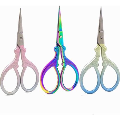 Embroidery Handicraft Craft Vintage Cross European Needlework Scissor Sewing Tailor Cut Retro Classic Antique Tijeras De Costura