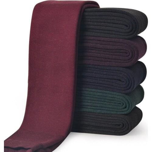 Girls Winter Warm Fleece Lined High Waist Thick Leggings Double Flannel Colorful