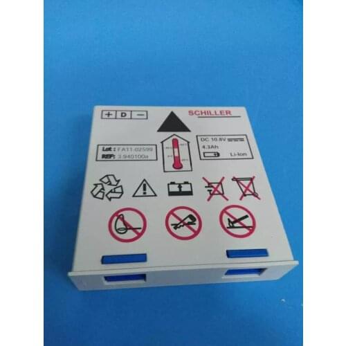 Shiller Argus pro lifecare 2 Defibrillator Battery pack 10.8V,4.3AH NEW Original