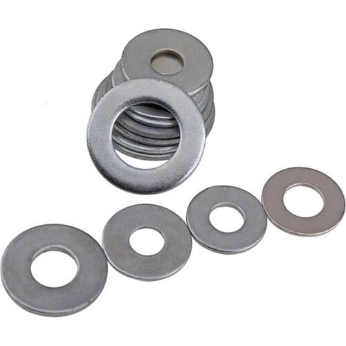 White zinc-plated ultra-thin flat gasket Increase gasket Increase thick gasket GB97 Dahua silk M2 M2.5 M3 M4