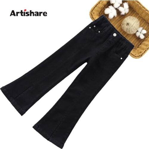 Pants For Girls Solid Color Pants For Girl Casual Style Kids Pants Spring Autumn Clothes Girl 6 8 10 12 14