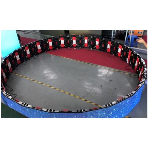 Indoor curved LED display P3.91 500*500MM curved LED display Inner curved/outer curved LED screen