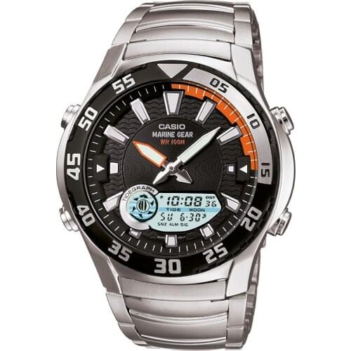 Casio AMW-710D-1AVDF Men Wristwatch Clock